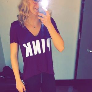 PINK Super Soft Tee (maroon)